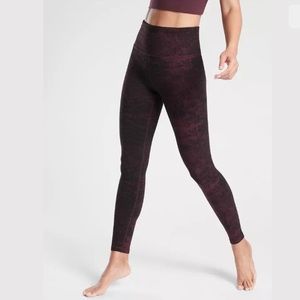 ATHLETA ULTRA HIGH RISE ELATION LEGGINGS XS